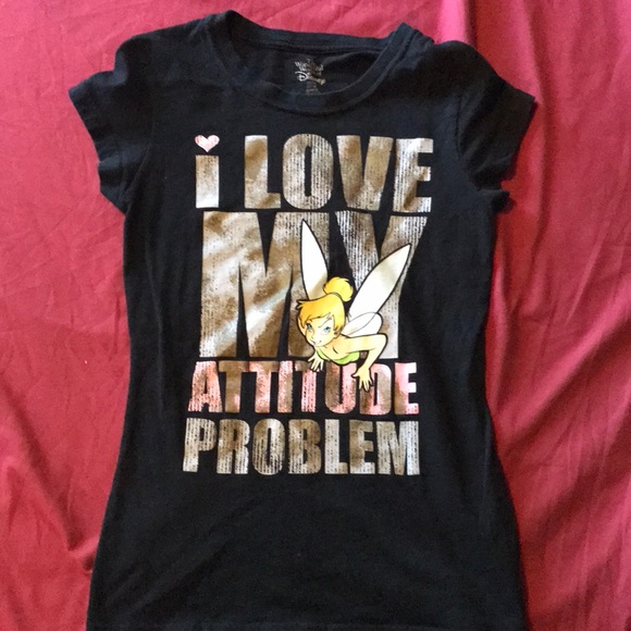 Black Tinkerbell shirt - Picture 1 of 1